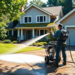 Workspace Worthy: Pressure Washing Garages in Austell for Projects